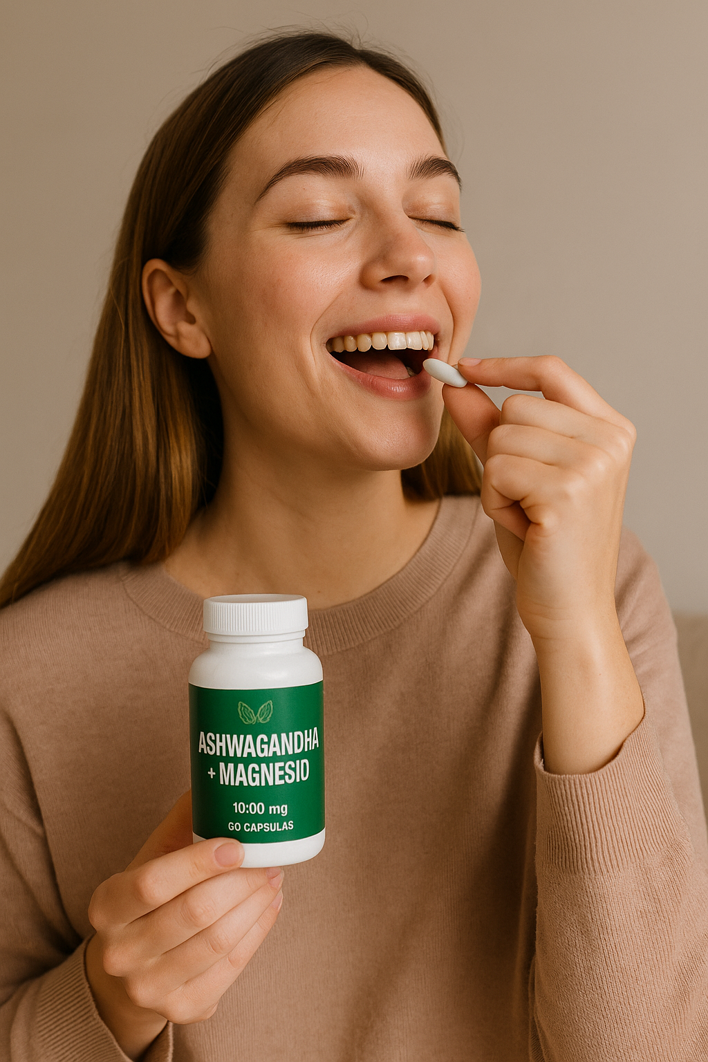 Ashwagandha + Magnesio 1000mg 60 CAPS