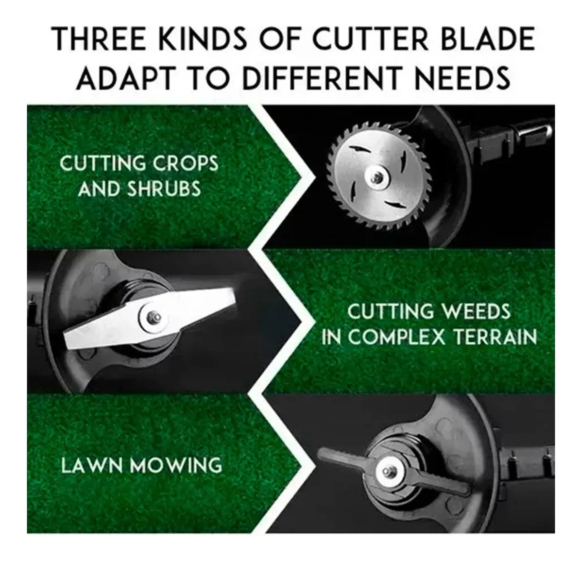 CORTACESPED INALAMBRICA 2 BATERIAS 98V