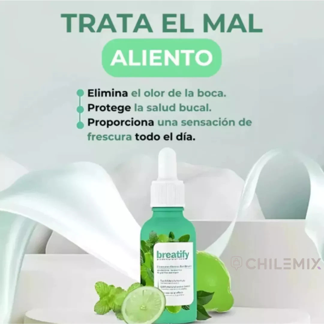 BREATIFY: GOTAS PARA MAL ALIENTO