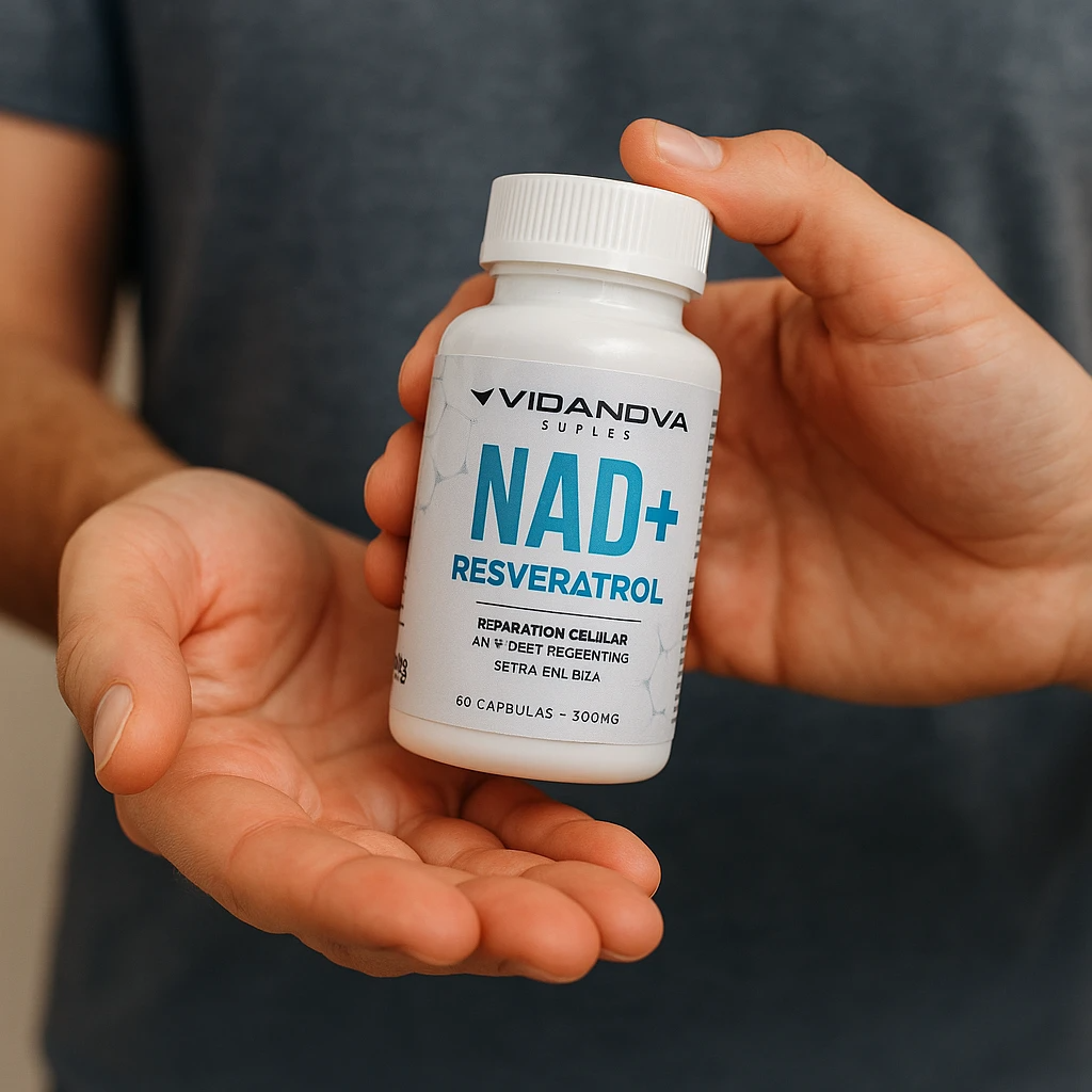 NAD+ RESVERATROL 500MG 60 CAPS ORIGINAL